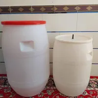 بشکه ۶۰لیتری و۱۰۰لیتری.