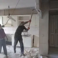 تخریب ساختمان ،کلی ،جزئی اپن وشومینه وبنایی،