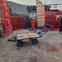گاری حمل بار چوبی چرخ دستی باربر چوبی (کارگاه پاپ)|ابزارآلات|تهران, شهید رجایی|دیوار