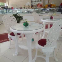 میز و صندلی پلاستیکی دانیال مشهد دوام نهارخوری غذا