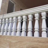 نرده صراحی سنگی طرح زمرد 75 سانتی