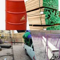 الوار بشکه چهار پایه خرک داربست جک قالب فرغون|خدمات پیشه و مهارت|شیراز, ترمینال باربری|دیوار