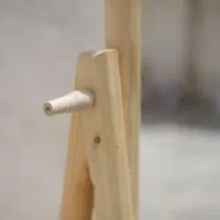 آینه قدی با استند چوبی مناسب فضای کم|آینه|بندرعباس, |دیوار