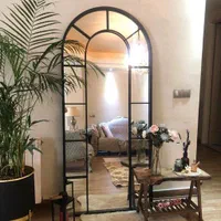آینه ایستاده فلزی مدل پنجره ای * اثاث مارکت|آینه|سیرجان, |دیوار