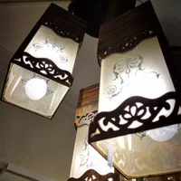 اویز 3/شعله چوبی|لوستر و چراغ آویز|اصفهان, مصلی|دیوار