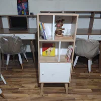 کتابخانه مینیمال|کتابخانه، شلف، قفسه‌های دیواری|مشهد, فرهنگ|دیوار