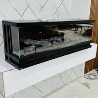 شومینه برقی نمایشی مدل۱۱|بخاری، هیتر، شومینه|اردبیل, |دیوار