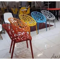 صندلی ناهارخوری غذاخوری پلاستیکی پلیمری نشکن کافه|میز و صندلی غذاخوری|تهران, صادقیه|دیوار
