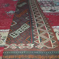گلیم قدیمی|گلیم، جاجیم، گبه|ایذه, |دیوار