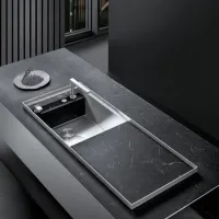 آبچکان حرفه ای طرح سینک گاز هود