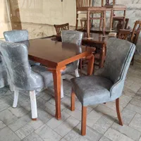 میز ناهارخوری چستر / میز و صندلی ناهار خوری/ چستر|میز و صندلی غذاخوری|اصفهان, رهنان|دیوار