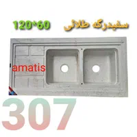 سینک سامکو/هود&گاز صفحه|آب‌چکان و نظم‌دهنده ظروف|شیراز, معالی‌آباد|دیوار