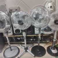 پنکه ایستاده چهارحالته کنترل دار وپنکه ساده