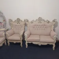 مبل هفت نفره سلطنتی|مبلمان خانگی و میز عسلی|تاکستان, |دیوار