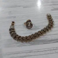 ست دسبند و انگشتر سیاه قلم