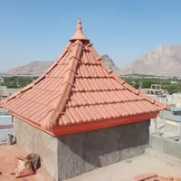 اجرای صفر تا صد آلاچیق با سفال طبرستان و ورق|خدمات پیشه و مهارت|فلاورجان, |دیوار
