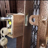 حفاظ کشویی درب اکاردیونی ضدسرقت ریلی فلزی آپارتمان|مصالح و تجهیزات ساختمان|مشهد, آزادشهر|دیوار