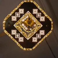 لوستر مربعی سنتی ۱۵|لوستر و چراغ آویز|قم, آزادگان|دیوار