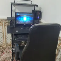 کامپیوتر خانگی در حد صفر به همراه میز و صندلی|رایانه رومیزی|گرگان, |دیوار