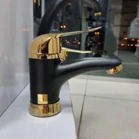 شیرآلات مشکی طلایی