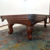 میز بیلیارد پایه منارچ و میز نهار خوری