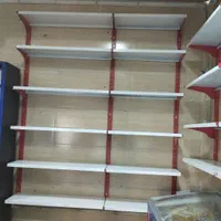 قفسه فروشگاهی سفید/ستون دیوارکوب/لیبل خور|فروشگاه و مغازه|تهران, حکیمیه|دیوار