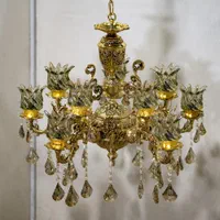 لوستر 5شاخه|لوستر و چراغ آویز|مشهد, سیسآباد|دیوار