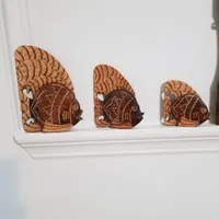 فروش سه عددمجسمه ماهی دیکوری