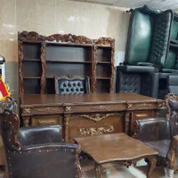 میز مدیریت همراه صندلی شاهی|مبلمان اداری|تهران, دروازه شمیران|دیوار
