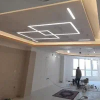 طرح اجرای کناف پی وی سی تایل با بهترین کیفیت قیمت|خدمات پیشه و مهارت|بومهن, |دیوار