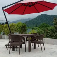 اجاره ویلای دوبلکس دوخوابه استخرجکوزی با روف گاردن