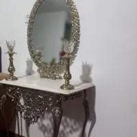 اینه شمعدان اصل برنز|آینه|اردبیل, |دیوار