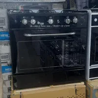 اجاق گاز طرح فر لعابی ۵شعله صفحه فلزی