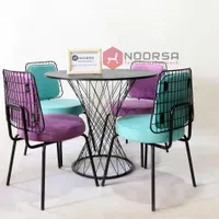 میز و صندلی ناهارخوری ۴ نفره V6779|میز و صندلی غذاخوری|رشت, بازار|دیوار