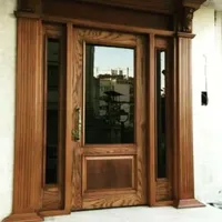 سوپر در لابی ریشه چوب درب ضد سرقت|مصالح و تجهیزات ساختمان|تهران, ستارخان|دیوار