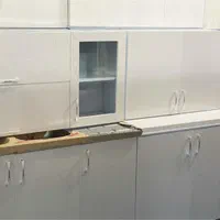 کابینت آشپزخانه هاشور سنگی|مصالح و تجهیزات ساختمان|رشت, حافظ آباد|دیوار