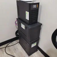 یو پی اس UPS 10KVA آنلاین با باتری 28 آمپر آکبند