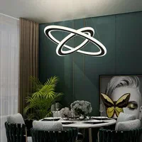 لوستر مدرن لاینی سه رنگ کنترل دار