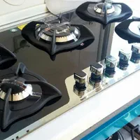 گاز صفحه شیشه/استیل استاندارد