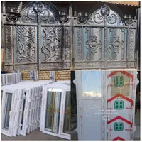 آلومینیوم پی وی سیpvcآهنی/درب چوبی آهنی حیاطی باغی|مصالح و تجهیزات ساختمان|تهران, آذری|دیوار