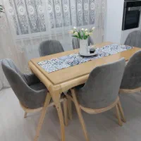 میزنهارخوری مدل سبدی چوبی|میز و صندلی غذاخوری|تهران, شهید رجایی|دیوار