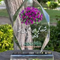 تندیس کریستالی باغ مشهد|مجسمه، تندیس، ماکت|مشهد, احمدآباد|دیوار