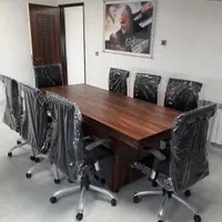 میز کنفرانس هشت نفره صندلی