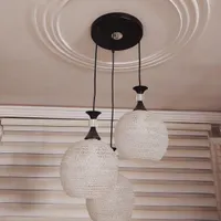 لوستر آشپزخانه و دو اتاق خواب