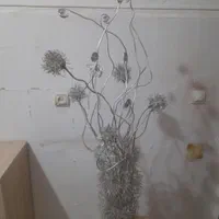 شب خواب فلزی مدل گل و گلدان