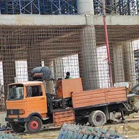 استخدام نیرو پمپ زمینی بتن
