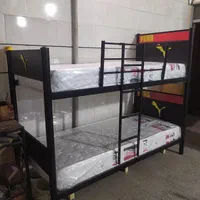 تخت خواب دو طبقه مشکی