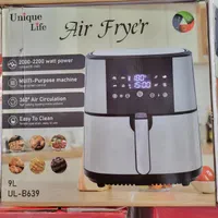 سرخکن بدون روغن 9 لیتری تمام استیل یونیک سرخ کن