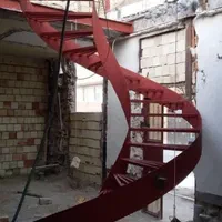 پله پیچ،پله گرد،پله هندی ،پله معلق ،پله آهنی|خدمات پیشه و مهارت|اصفهان, باغ فدک|دیوار