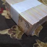 ۱۰۰هزاردینارسریال کلکسیونی ۷میلیون و پانصدمقطوع|کلکسیون سکه، تمبر، اسکناس|ری, سرتخت|دیوار